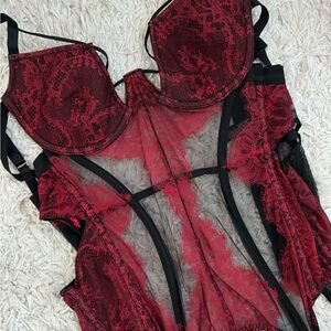 VS Corset with Stockings